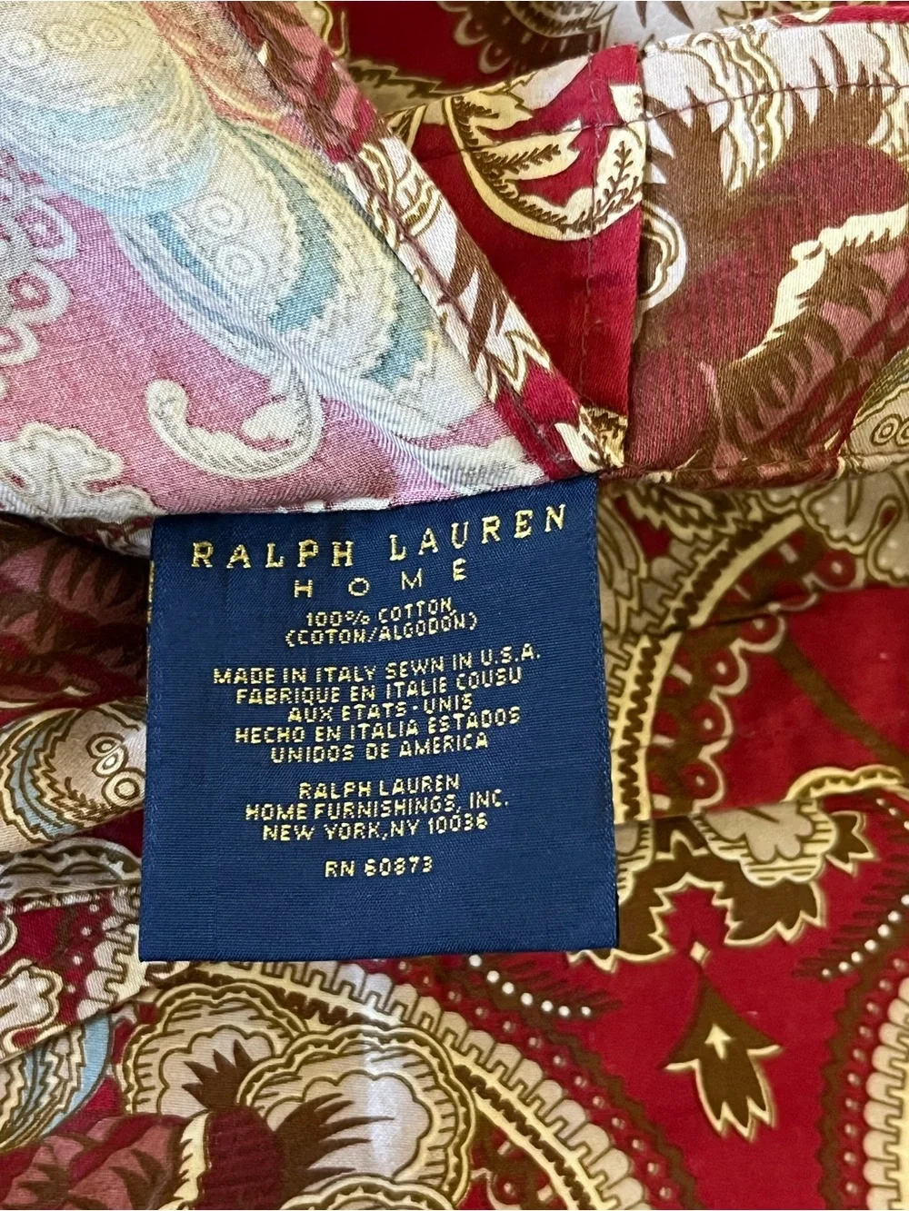 Ralph Lauren Pillow standard pillow sham sham pair